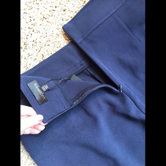 NWT Lucy Paris Diane Button Wide Leg Pants - Picture 7 of 9